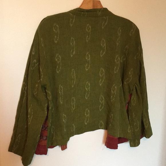 Southeast Asian Kimono style top . Fair Trade - Picture 6 of 6